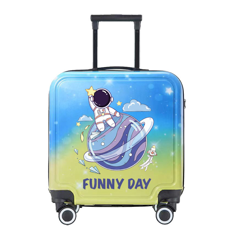 블루 그린 그라디언트 우주 비행사