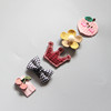 Children's hairpins girl's, hair accessory, curlers for princess, hairgrip, set, South Korea