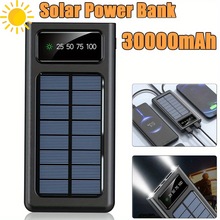 2025�¿�羳���l������30000mahUSB��yʽ̫��������Դ��