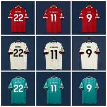 2526利物浦新赛季主客二客9号伊萨克11号萨拉赫22号埃基蒂克球衣