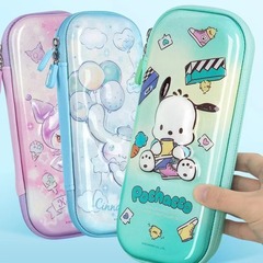 正版三麗鷗筆盒筆袋卡通文具盒玉桂狗鉛筆盒庫洛米