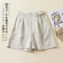 夏季宽松新款松紧腰五分裤