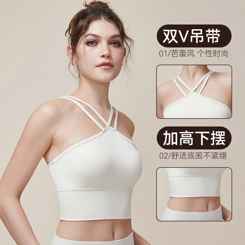 【Precio fijo】Top deportivo de ballet y yoga con cuello alto, antiexposición, dobladillo extendido, realce de cintura y efecto adelgazante