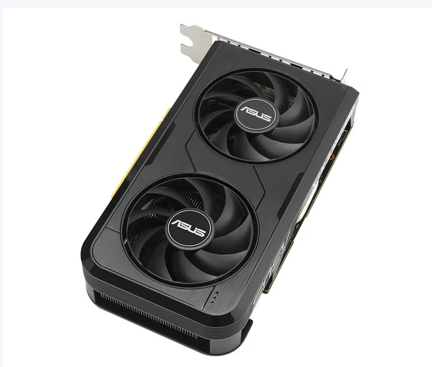 Видеокарта ASUS DUAL-RTX5050-O8G Snow Leopard, 8 ГБ GDDR6, двойной вентилятор, 2 слота