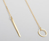 Metal short necklace, chain, accessory, ebay, European style, simple and elegant design, wholesale