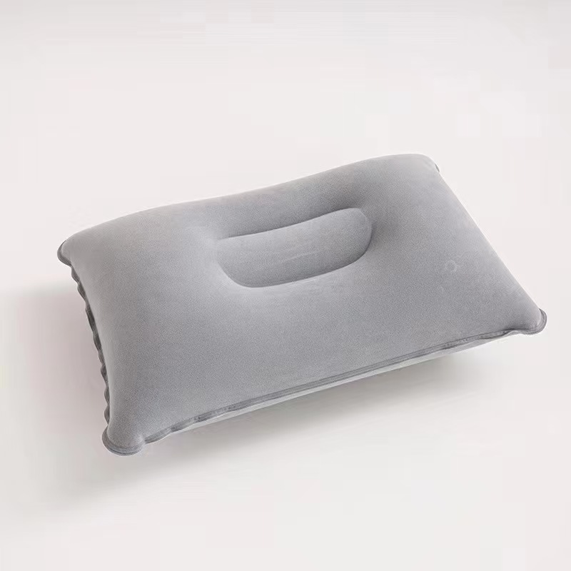 植毛正方形昼寝用エア枕、アウトドアキャンプ用クッション、旅行用エア枕、腰枕、アウトドアキャンプ必需品|undefined