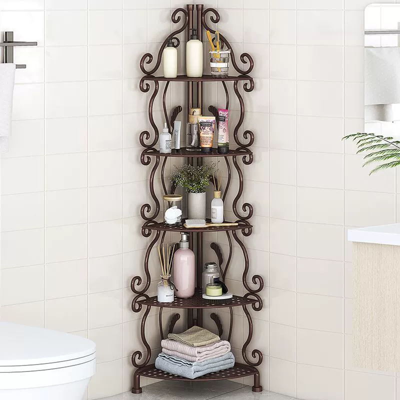 Складные кованые полки для хранения полотенец для хранения полотенец