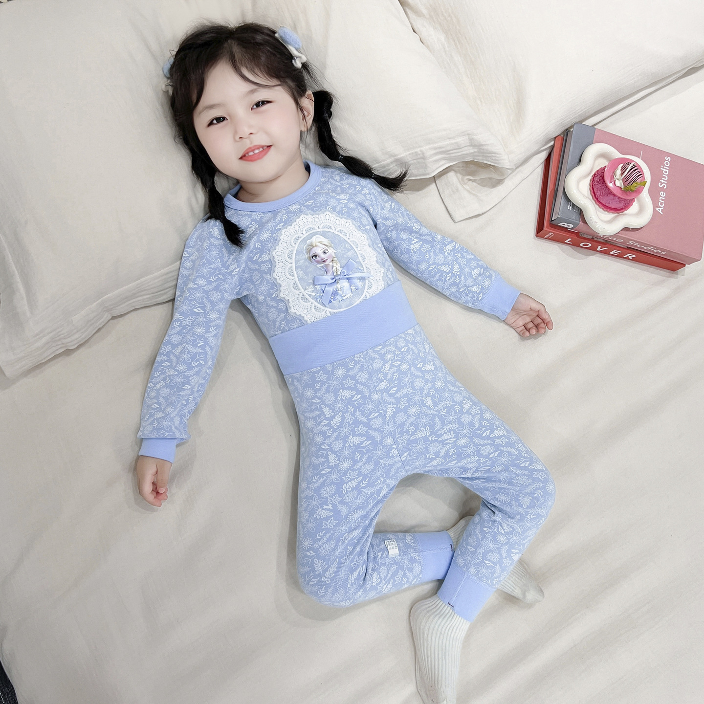 High waist - blue elsa