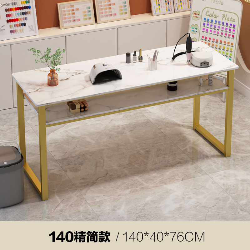美甲桌带桌椅现代简约单人双人美甲台网红美甲店沙龙家具指甲桌|undefined