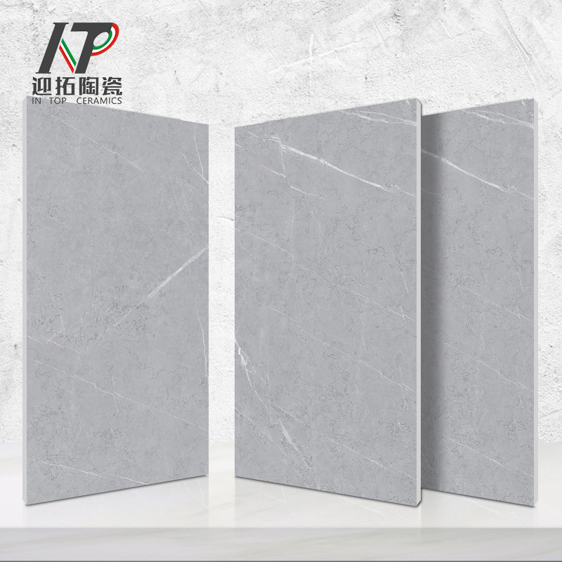 Bulgarian grey Quintana Marble ceramic tile 600X1200 modern Simplicity Matte wear-resisting ceramic tile