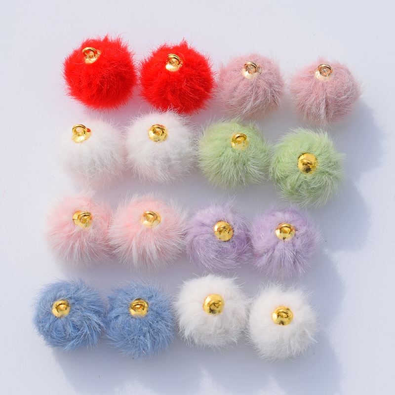 10 PCS/Package Imitation Mink Hairball display picture 10