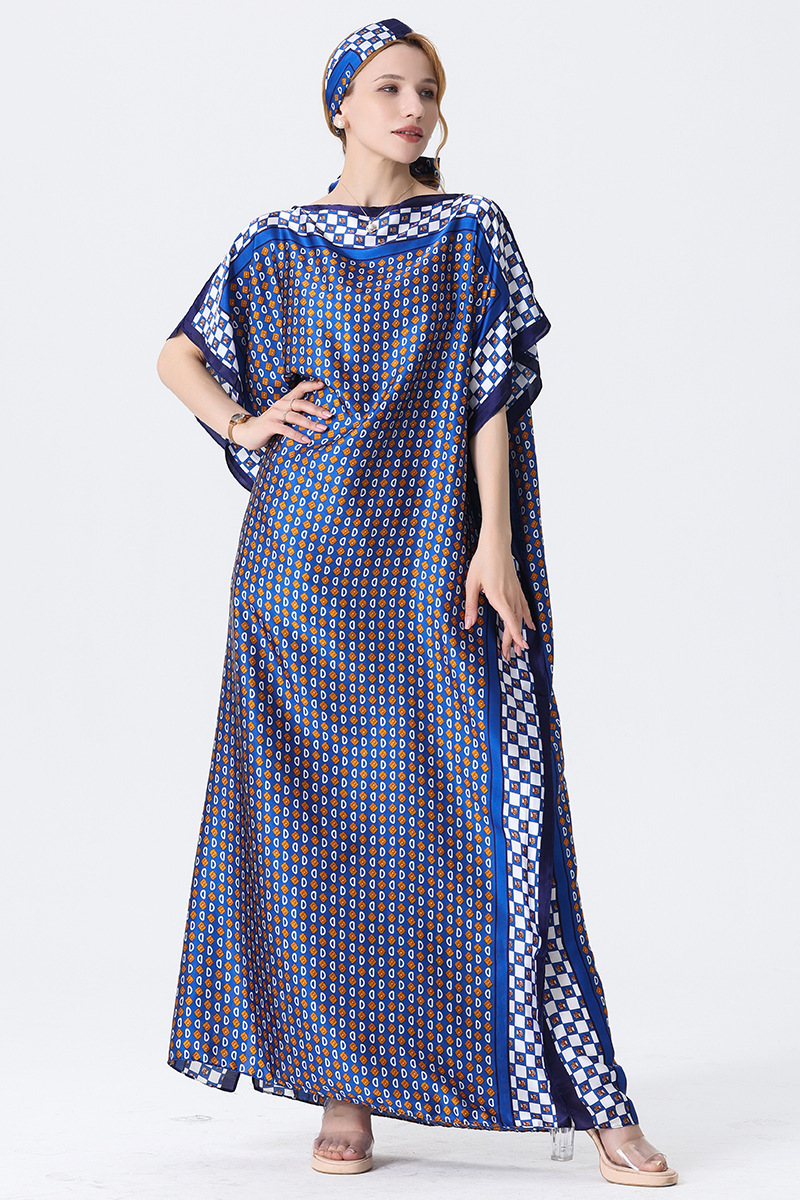 2025 primavera y verano nuevo Amazon venta rápida ropa malaya camisa de arena imitación seda brocado ropa de protección solar de vacaciones de playa