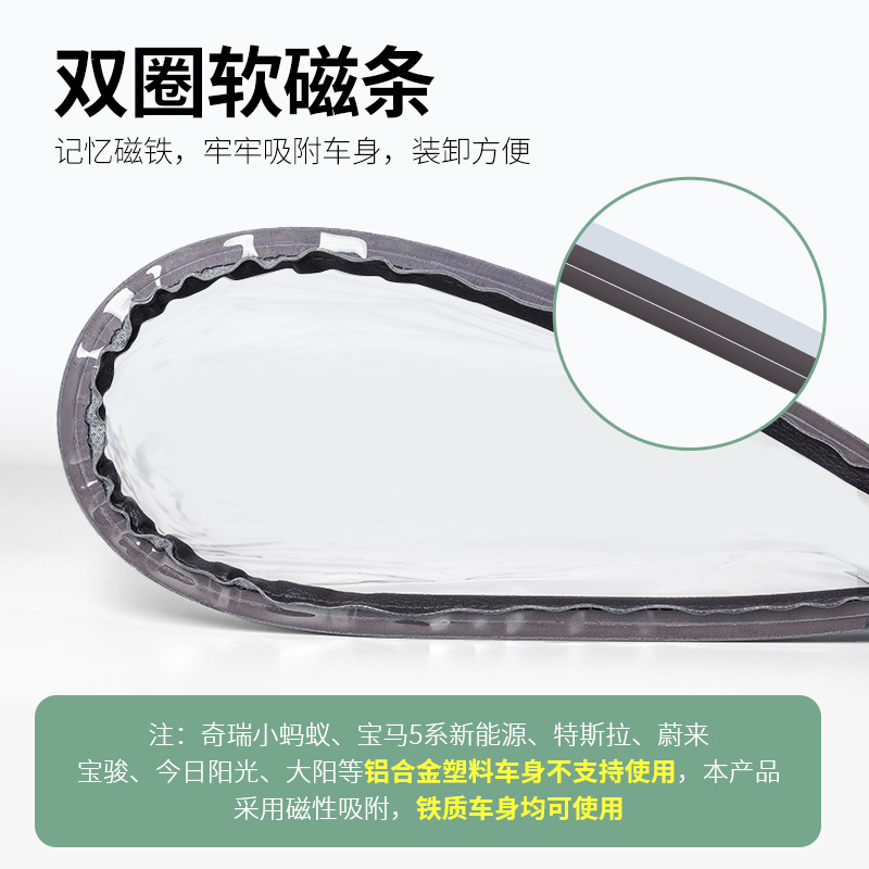 Nuevo Vehículo de energía cubierta de la lluvia de carga pistola tranvía succión magnética a prueba de lluvia cubierta impermeable de PVC transparente paño impermeable al por mayor