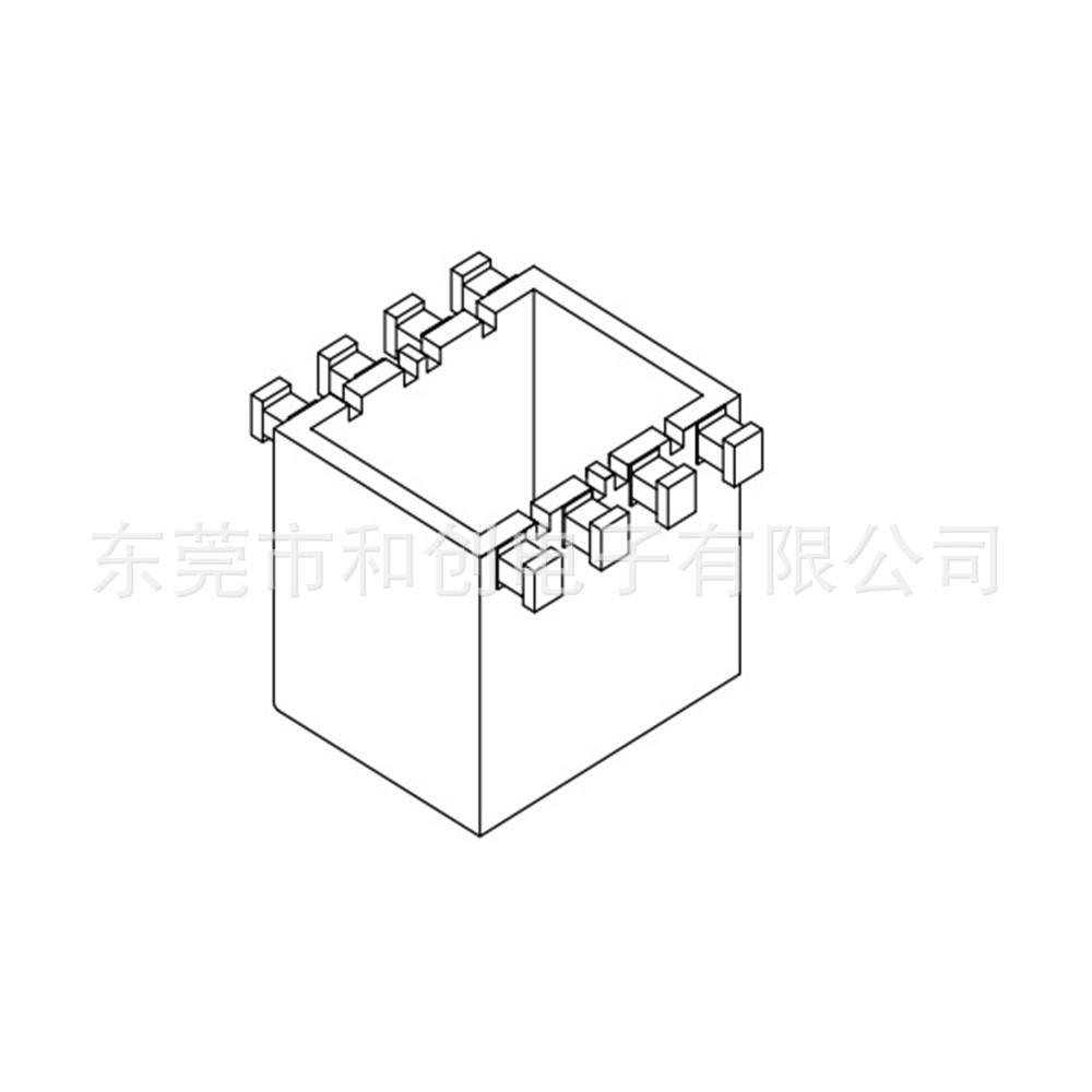 080磁环电感外壳高频外壳电感贴片外壳