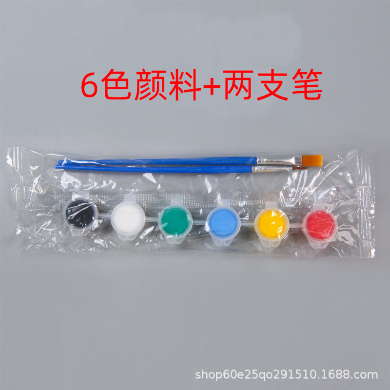 Tiras de pintura acrílica de 3 ml, 6 colores en una pieza, 5 ml, 12 colores, manualidades, pintura de yeso, pintura de piedras para colorear para niños