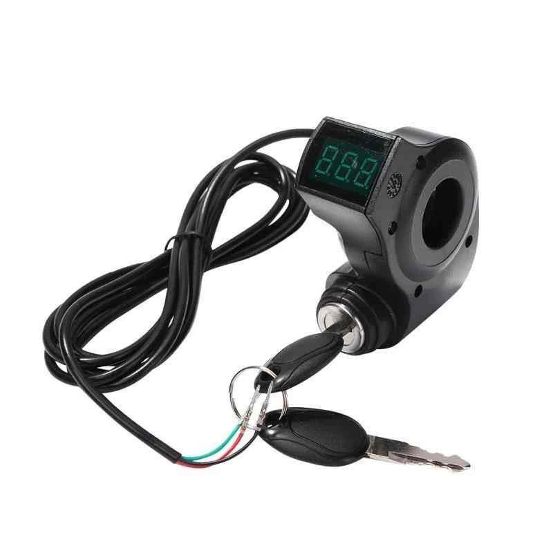 Электрические транспортные средства, чтобы переключить электрические велосипедные аксессуары, ручные переключатели дроссельной заслонки с дисплеем заряда