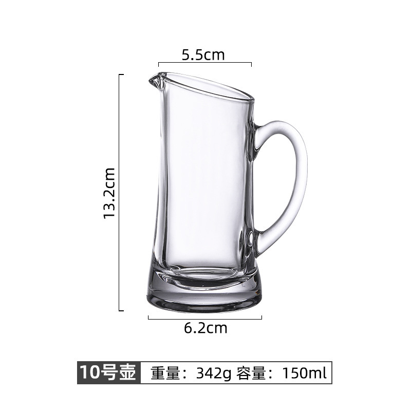 Casa de vidrio y blanco distribuidor de vino con cuchara de vino vino vino tinto y blanco vaso de vino con escala para el hotel