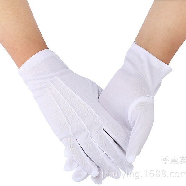 White gloves