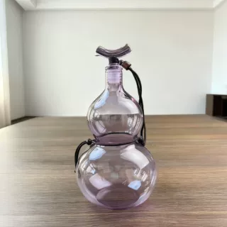 批发泡酒壶葫芦瓶网红景点茶饮饮料瓶透明玻冷萃瓶玻璃壶葫芦水壶