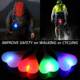 Bicycle Tail Light Night Riding Mountain Bike Silicone Egg Lamp Creative Love Warning Light