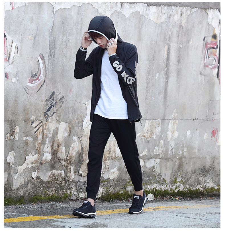 Scarpe da tennis da uomo Scarpe da passeggio Scarpe da ginnastica Tela Sintetica Resistente Facile da pulire Calzature di supporto per l'arco plantare_voghion.com