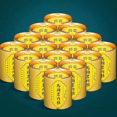 Dahongpao Rougui Matouyan Wuyishan Rock Tea Special Aroma Type Small Can Tea Gift Box High-End Gift