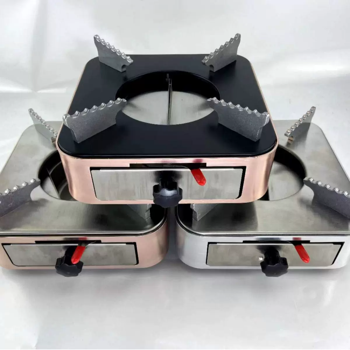 家用酒精炉不锈钢便携抽拉式户外酒店商用电磁炉餐厅固体酒精干锅