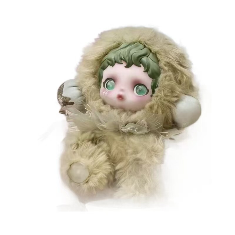 爆高颜值POPMART泡泡玛特SKULLPANDA光织园系列毛绒公仔盲盒摆件|undefined