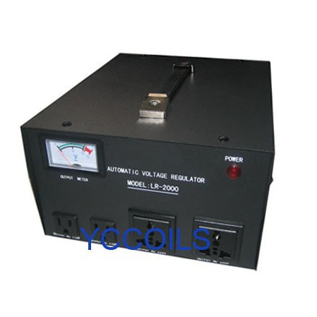 LR-2000W AC110V/220V自动调压稳压器，2000VA稳压变压器