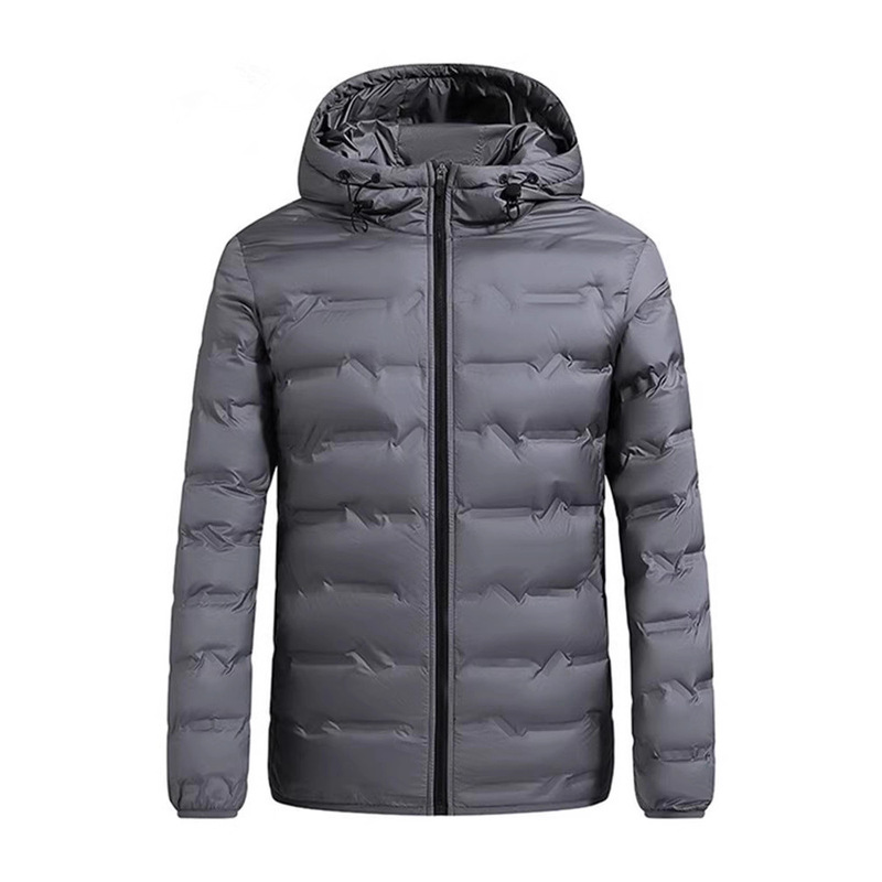 Lightweight down Jacket Men's Winter Short White Duck down Ultra-Light down Jacket Graphene Warm Stand Collar White Duck down Men's Clothing