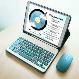 2022适用iPad10代皮套可拆卸Pro11平板保护套蓝牙键盘鼠标套装