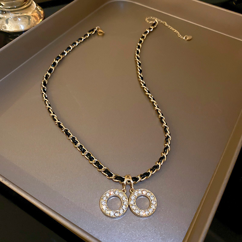 Fashion Heart Shape Pu Leather Handmade Womenu0027S Pendant Necklace 1 Piece