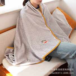 大嘴.猴米兰百变毯100×130cm贝贝绒盖毯