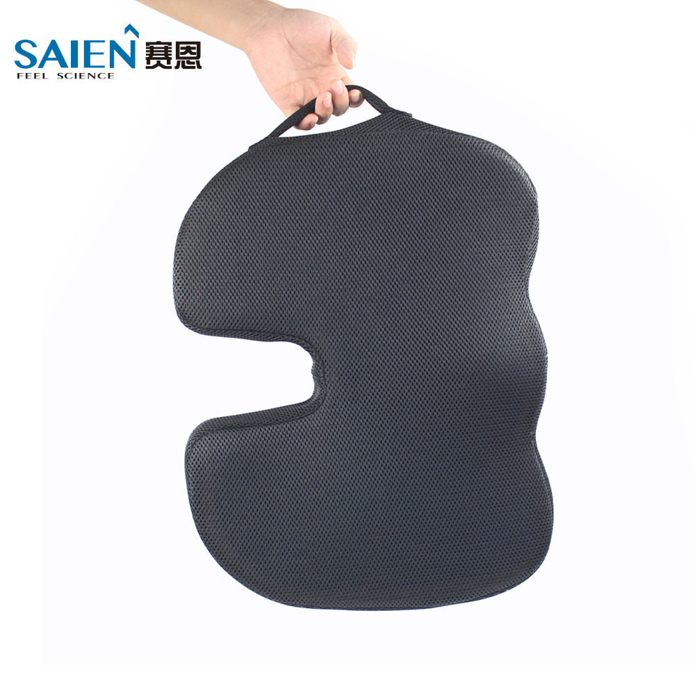 Cojín de espuma viscoelástica de gel superventas transfronterizo para sillas de oficina en casa, uso en coche, cojín de asiento de verano, regalo al por mayor, confort para sentarse por largos períodos.