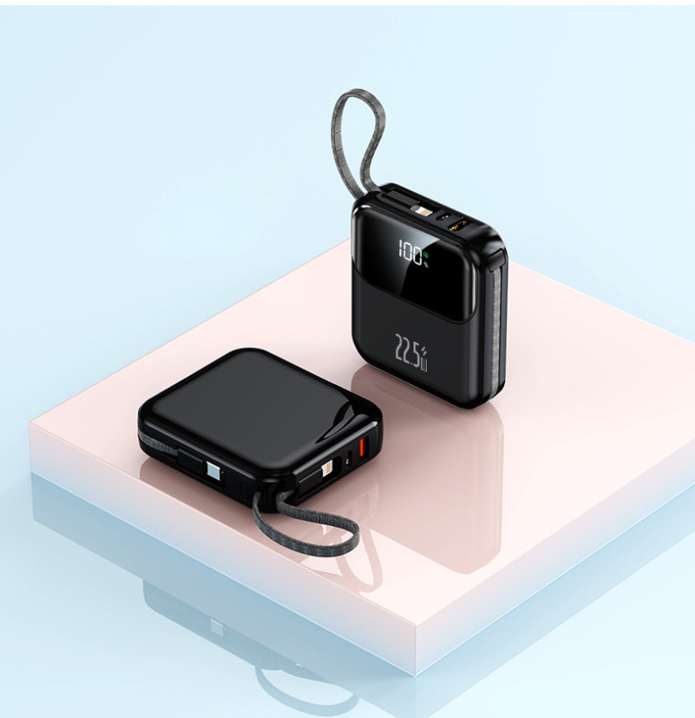 3C認証 22.5W 超高速充電 20000mAh 超大容量 ミニポータブル デュアル携帯電話ユニバーサル付き|undefined