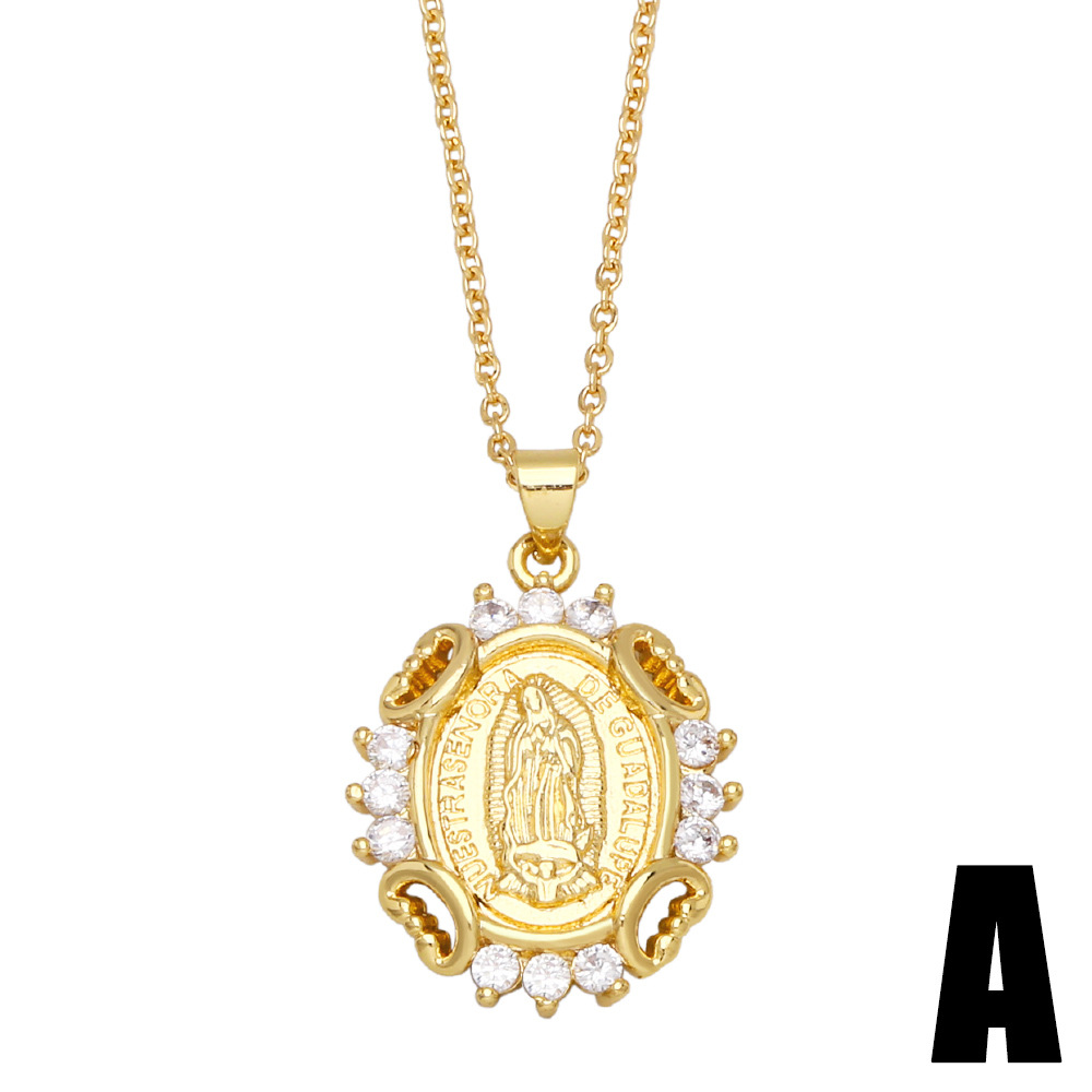 Necklace Classification Wedding, Travel Occasion Fashion Heart Copper 18k Gold Plated Necklace In Bulk
