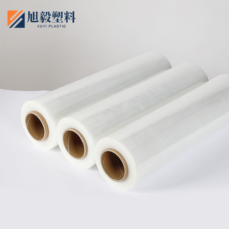 pe缠绕膜打包膜5cm外卖封口保鲜膜防漏工业包装膜拉伸膜塑料薄膜