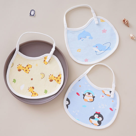 Newborn saliva towel for boys and girls baby bib pocket children waterproof milk spitting cushion towel for small baby cotton summer thin
