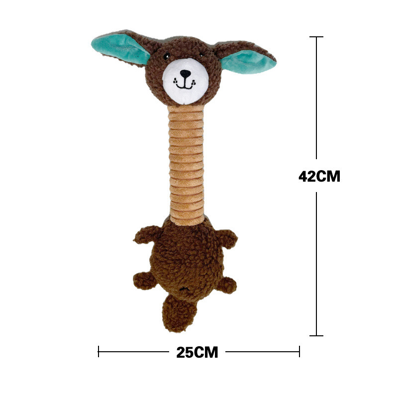 토끼털 긴 목 개
