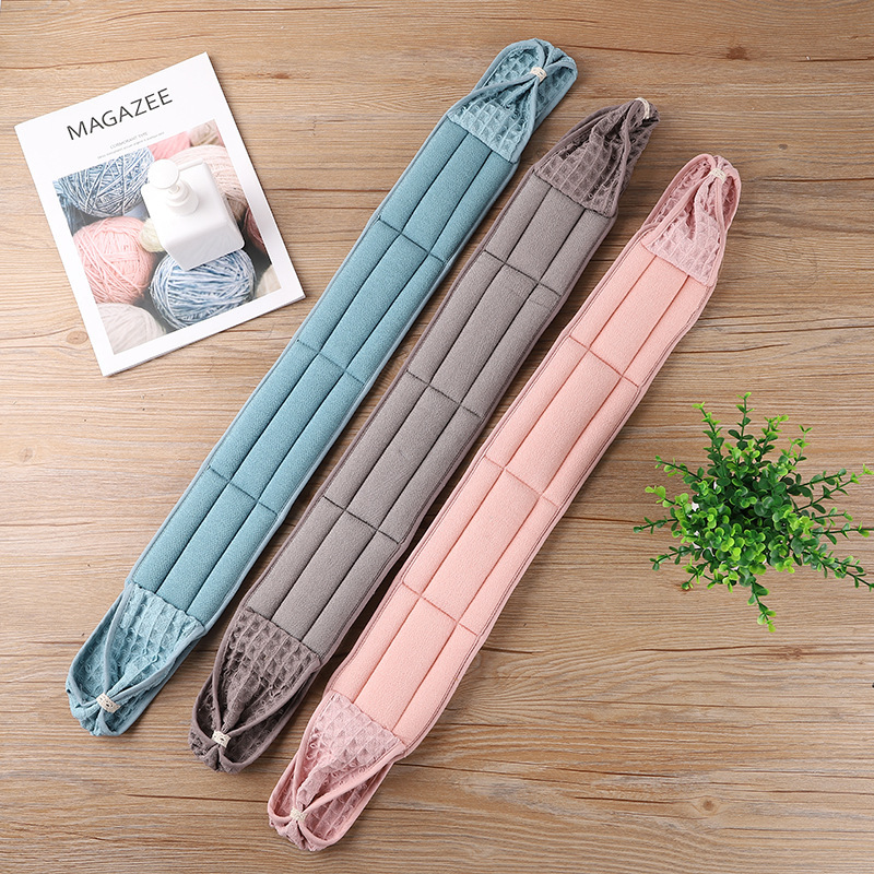 Toalla de baño de barro masaje suave multicolor Toalla de baño espalda de doble cara esmerilado tira de fábrica al por mayor