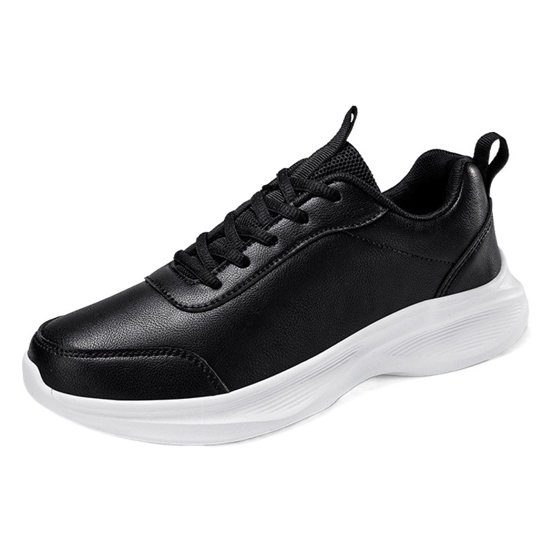 2023 oferta especial tamaño zapatilla de deporte de los hombres y los zapatos de las mujeres con forro polar primavera y otoño nuevos zapatos de cuero de fondo suave par de zapatos casuales
