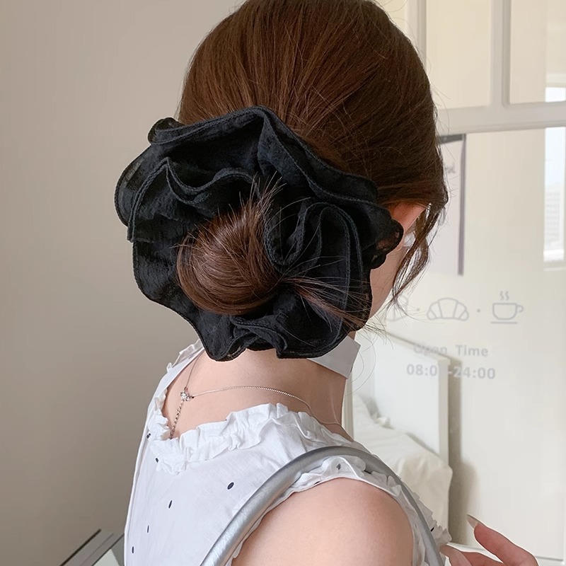 Advanced Sense Super Blue Intestent Hair Circle para el cabello femenino 2025 nuevo estilo atar cabeza flor cuerda para el cabello bola cabeza cuerda para el cabello accesorios para el cabello