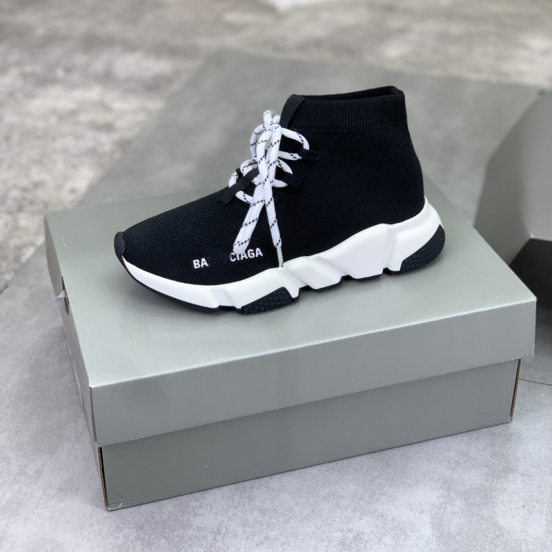 High-Quality Speed 2.0 Woolen Fly-Knit Boots for Men and Women, Casual, Versatile, Comfortable and Lightweight Lace-Up Socks and Shoes