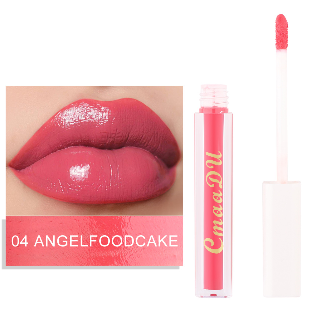 Check it out! Link Disclaimer - Exclusive for Foreign trade :CmaaDu 8-color Lipstick Olive Cream Brightening Lip Gloss undefined