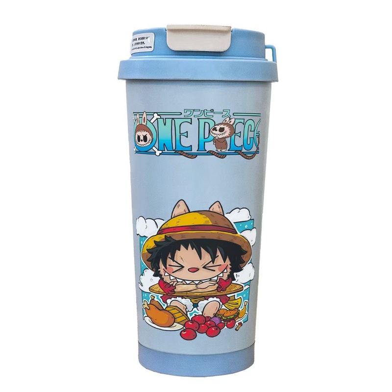 新しいファッション漫画スズランコーヒーカップ 316 ステンレス鋼魔法瓶カップインターネット有名人の車のポータブルストローカップギフト|undefined