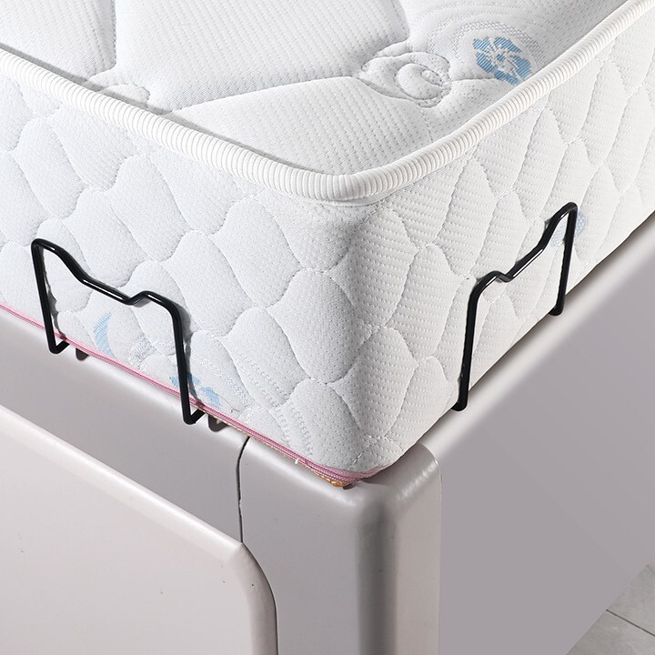 Mattress Holder, Tatami Mattress, Non-Slip Wooden Bed Mattress Artifact, No Punching, Anti-Shift Simmons Buckle