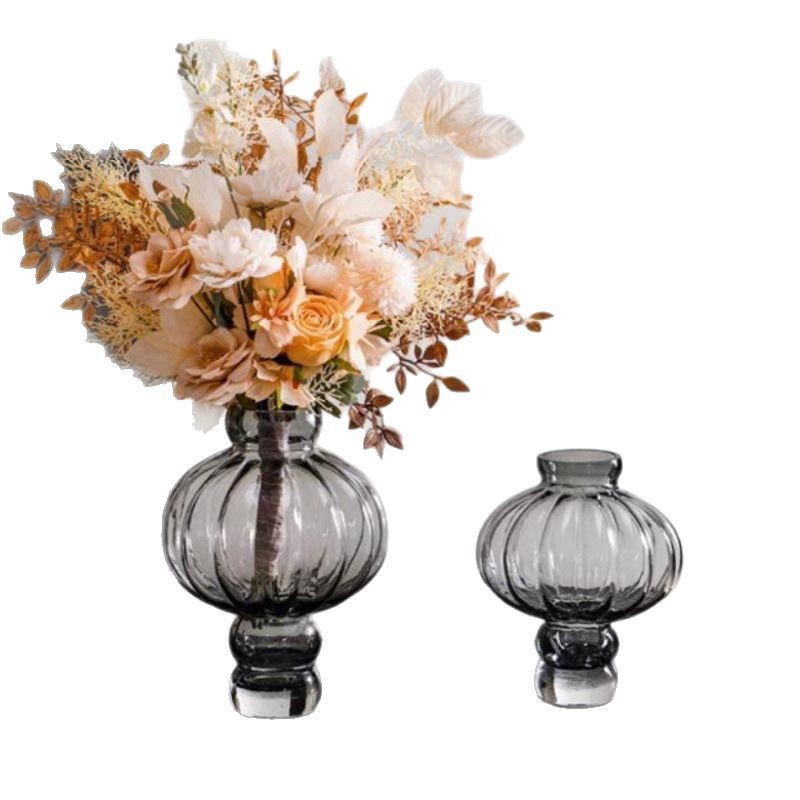 Nueva linterna china estilo hogar vasos de vidrio modelo moderno decoración de gabinete invitados