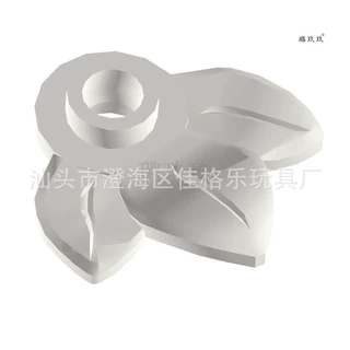 【50G起订】跨境MOC国产乐兼容高32607植物带三叶片花 叶子 树叶