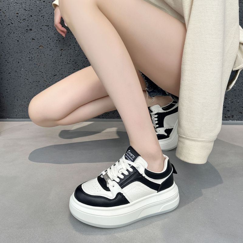 厚底小白鞋女2025新款秋季百搭休闲运动板鞋轻便软底百搭款女鞋|undefined