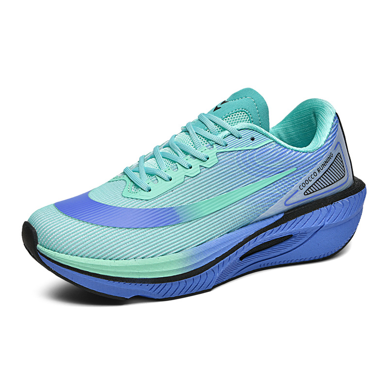 Zapatos de correr profesionales de maratón de otoño, zapatos deportivos transpirables para hombres y mujeres, zapatos de corrida de carbono ligero y amortiguador.